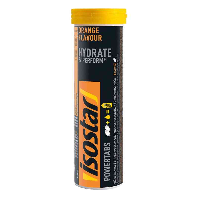 Isostar Powertabs Fast Hydration Orange Brausetabletten 120 g von Layenberger Nutrition Group GmbH PZN 19639779