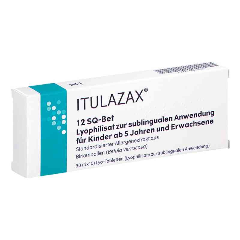 Itulazax 12 Sq-bet Lyophil.z.subl.anw.kind.ab5+erw 30 stk von ALK-Abello Arzneimittel GmbH PZN 19622000