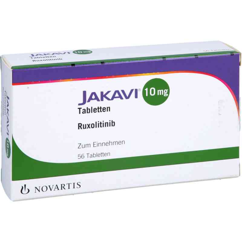 Jakavi 10 mg Tabletten 56 stk von NOVARTIS Pharma GmbH PZN 10753686