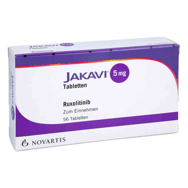 Jakavi 5 mg Tabletten 56 stk von NOVARTIS Pharma GmbH PZN 09529452