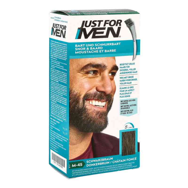 Just for men Brush in Color Gel schwarzbraun 28.4 ml von Pharma Netzwerk PNW GmbH PZN 01465505