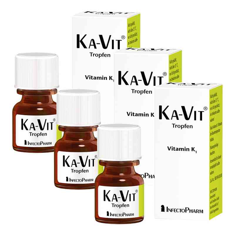 Ka Vit Tropfen 3X10 ml von INFECTOPHARM Arzn.u.Consilium GmbH PZN 06681018