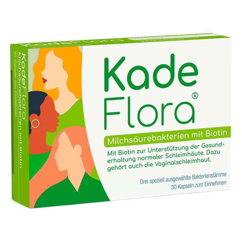 KadeFlora Milchsäurebakterien mit Biotin Kapseln 30 stk von DR. KADE Pharmazeutische Fabrik GmbH PZN 18071012