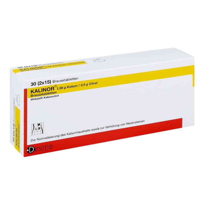 Kalinor Brausetabletten 2X15 stk von DESMA GmbH PZN 02135106
