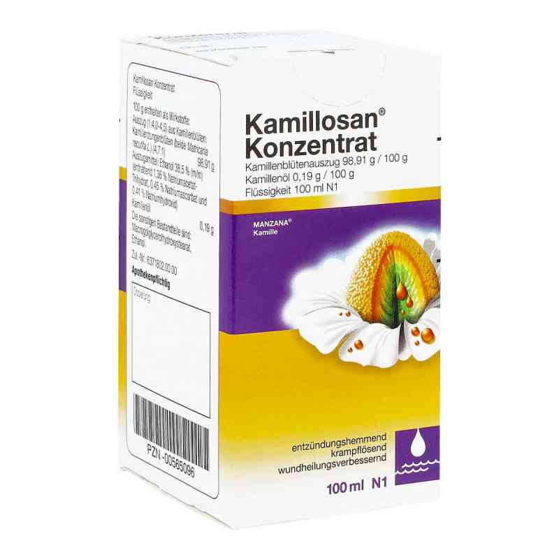 Kamillosan Konzentrat: Erkältungsmittel Mundspülung, Inhalation 100 ml von Cooper Consumer Health Deutschland GmbH PZN 00565096