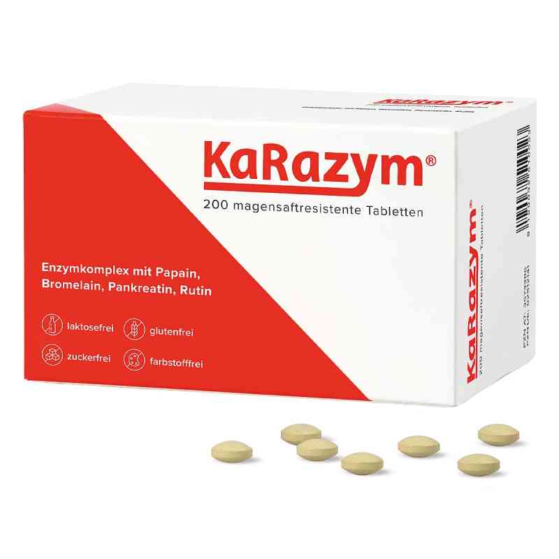 Karazym magensaftresistente Tabletten 200 stk von Volopharm GmbH Deutschland PZN 02512141