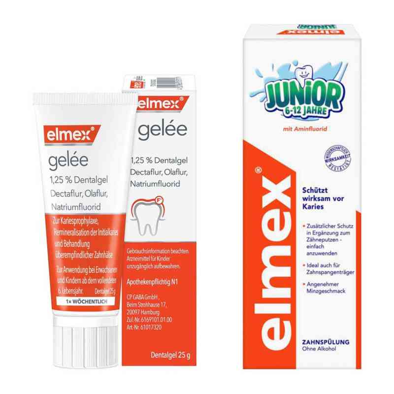 Kariesschutzpaket ab 6 Jahren inkl. elmex gelée und Mundspülung 1  stk von CP GABA GmbH PZN 08101997