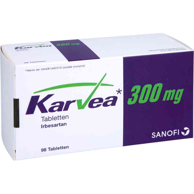 Karvea 300 mg Tabletten 98 stk von EMRA-MED Arzneimittel GmbH PZN 16397749