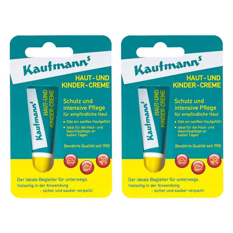 Kaufmanns Haut U. Kindercreme 2x10 ml von Walter Kaufmann Nachf. GmbH PZN 08105875