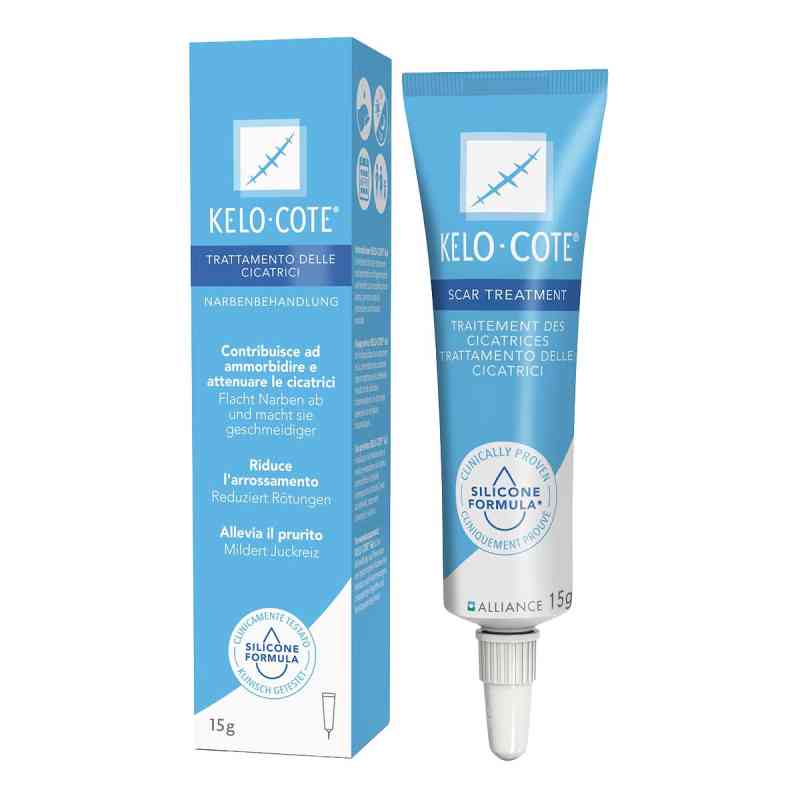 Kelo-Cote Silikon Gel zur Behandlung von Narben 15 g von Alliance Pharmaceuticals GmbH PZN 01682266