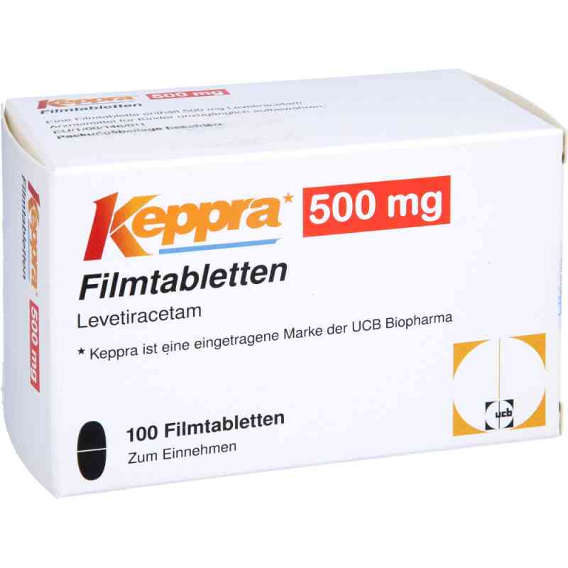 Keppra 500mg 100 stk von kohlpharma GmbH PZN 01890556