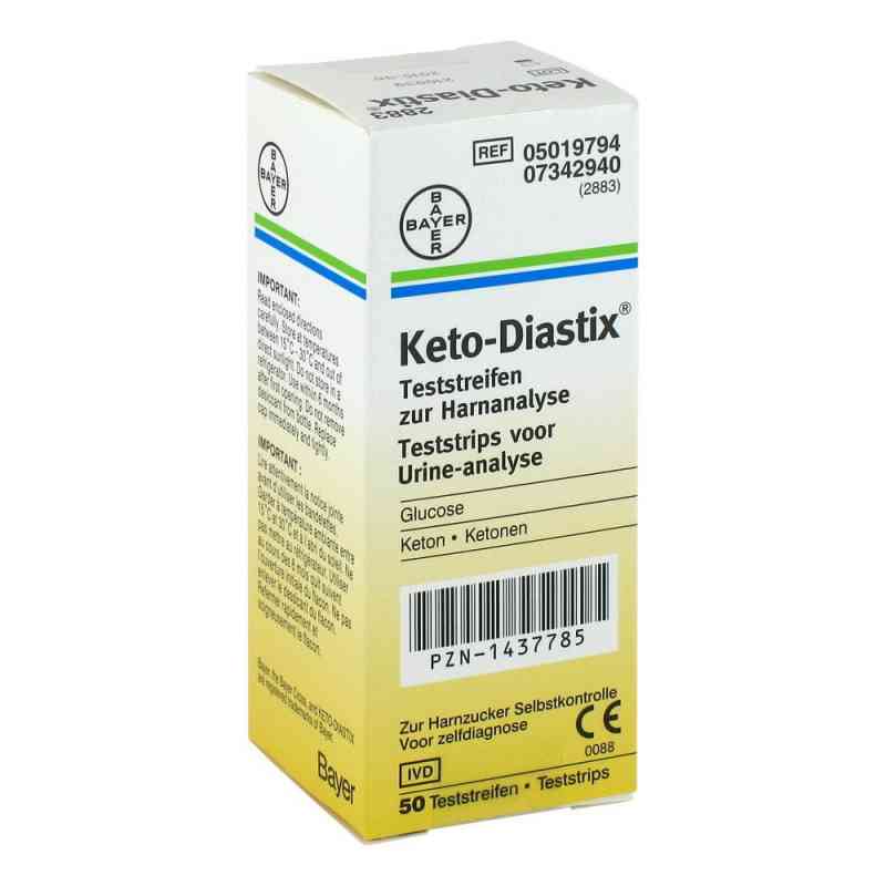 Keto Diastix Teststreifen 50 stk von Ascensia Diabetes Care Deutschland GmbH PZN 01437785