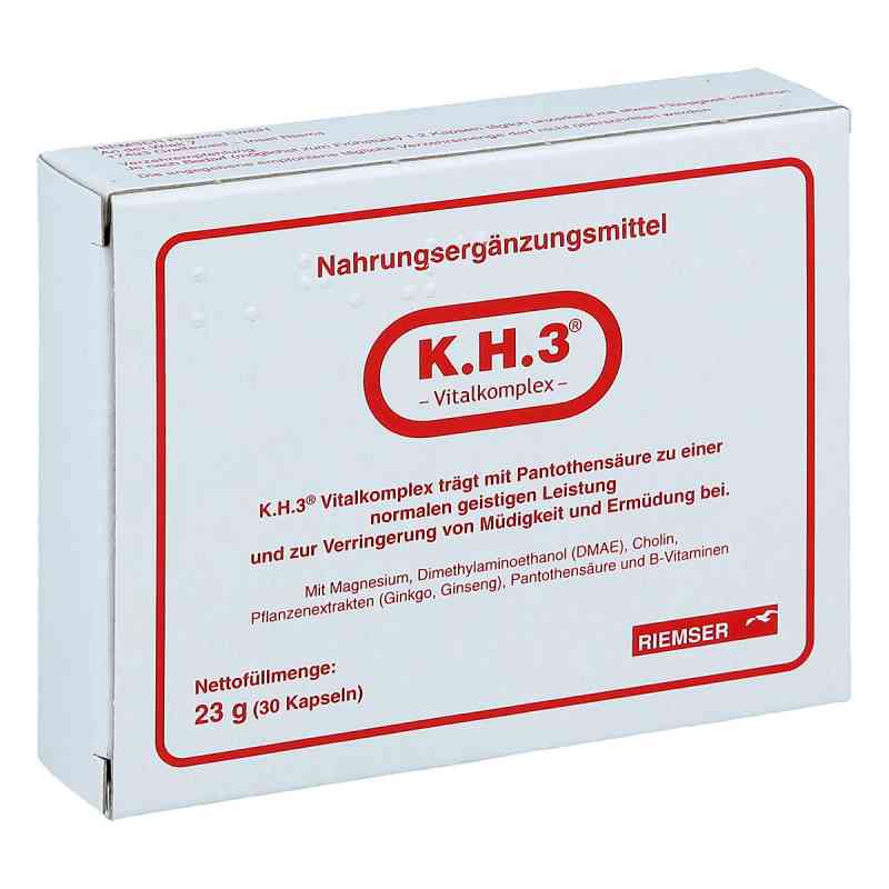K.h.3 Vitalkomplex Kapseln 30 stk von RIEMSER Pharma GmbH PZN 11524516