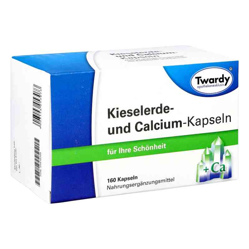Kieselerde + Calcium Kapseln 160 stk von Astrid Twardy GmbH PZN 03410709