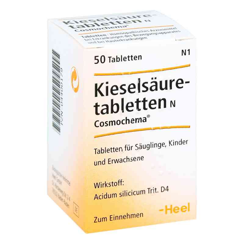 Kieselsäure N Cosmochema Tabletten 50 stk von Biologische Heilmittel Heel GmbH PZN 04400179