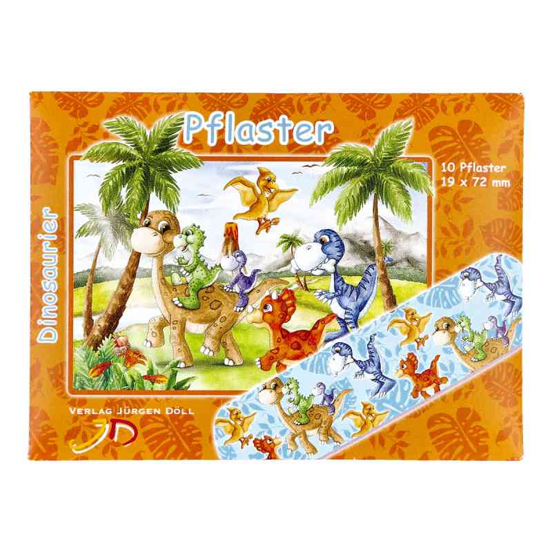 Kinderpflaster Dinosaurier Briefchen 10 stk von Axisis GmbH PZN 09078222
