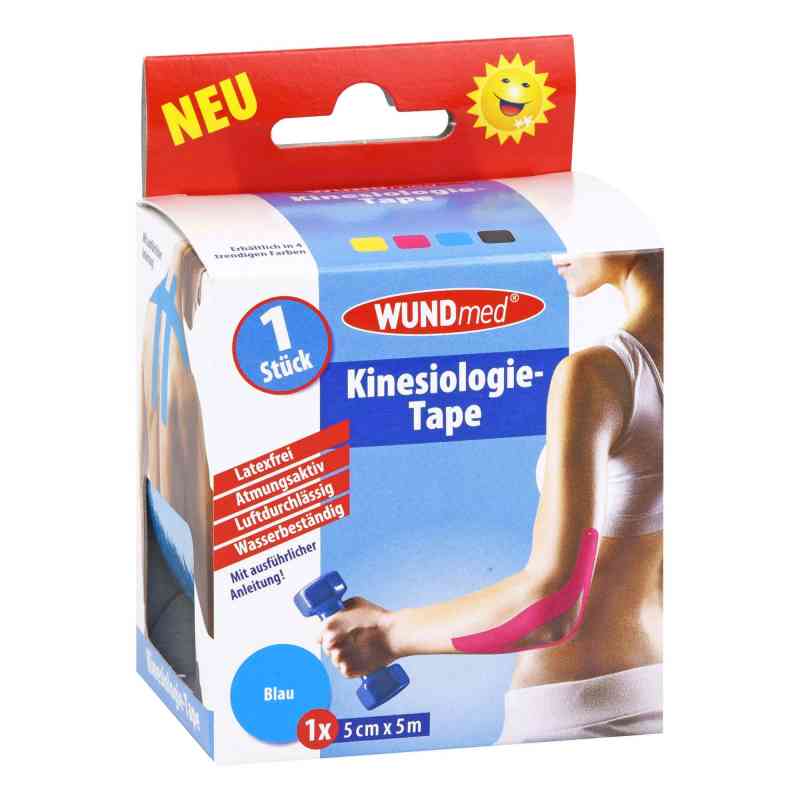 Kinesiologie Tape 5 cmx5 m blau 1 stk von Axisis GmbH PZN 10760002