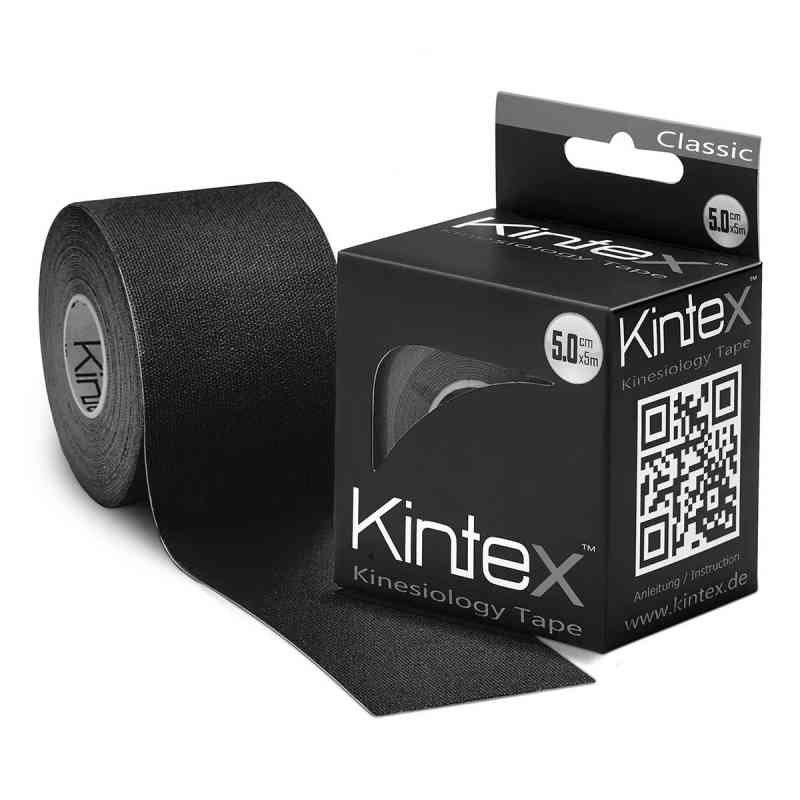 Kintex Kinesiologie Tape classic 5 cm x 5 m schwarz 1 stk von Uebe Medical GmbH PZN 16779422