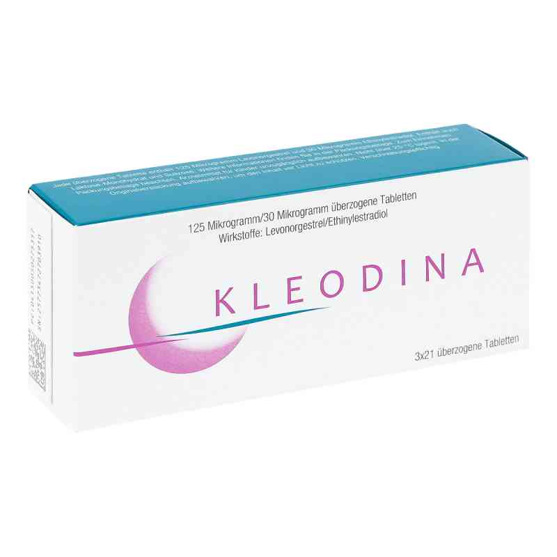Kleodina 30μg/125μg 3X21 stk von Gedeon Richter Pharma GmbH PZN 05027535