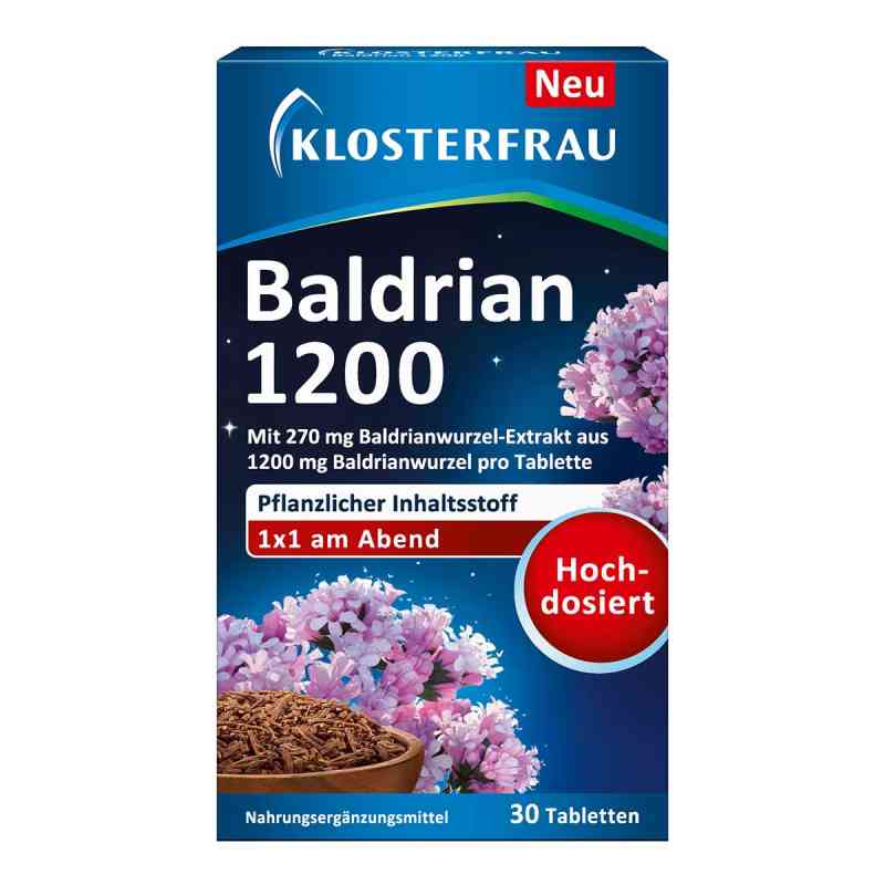 Klosterfrau Baldrian 1200 Tabletten 30 stk von MCM KLOSTERFRAU Vertr. GmbH PZN 19276377
