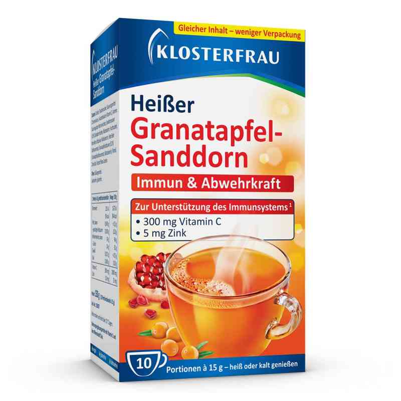 Klosterfrau Broncholind Heisser Granatapfel-sandd. 10X15 g von MCM KLOSTERFRAU Vertr. GmbH PZN 11666009