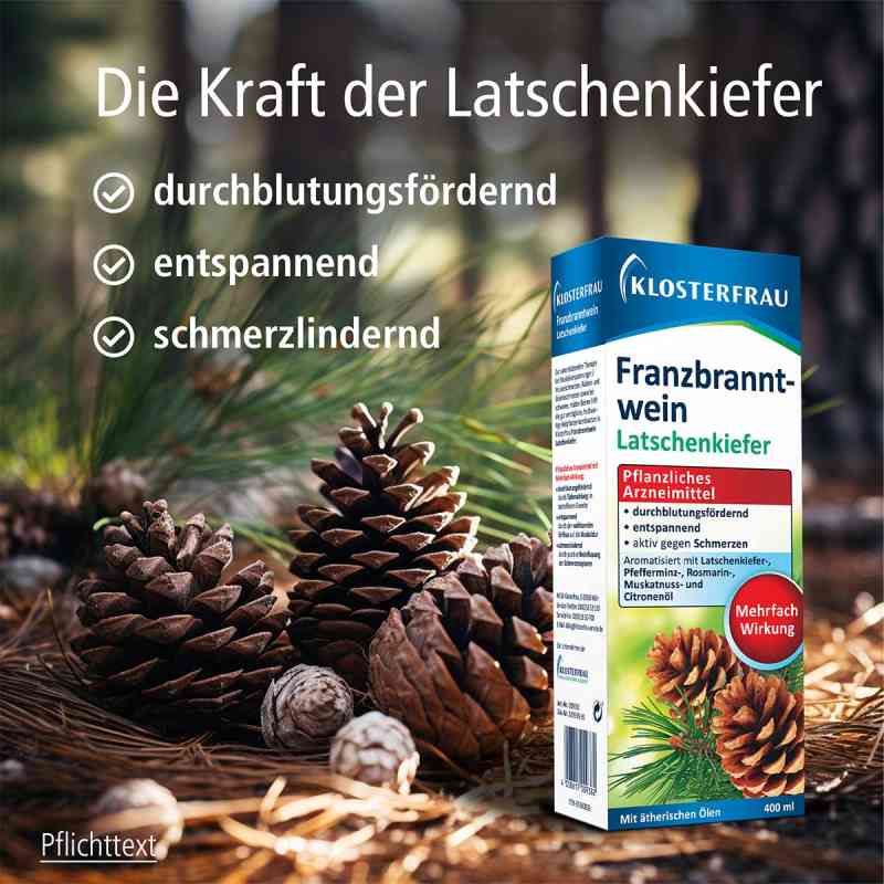 Klosterfrau Franzbranntwein Latschenkiefer 400 ml 