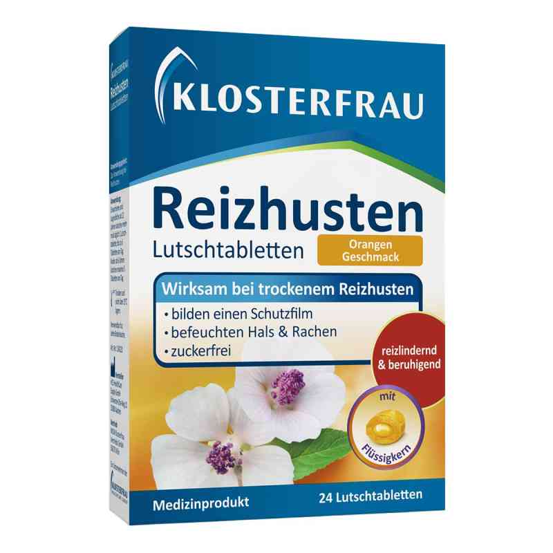 Klosterfrau Reizhusten Lutschtabletten 24 stk von MCM KLOSTERFRAU Vertr. GmbH PZN 13505581