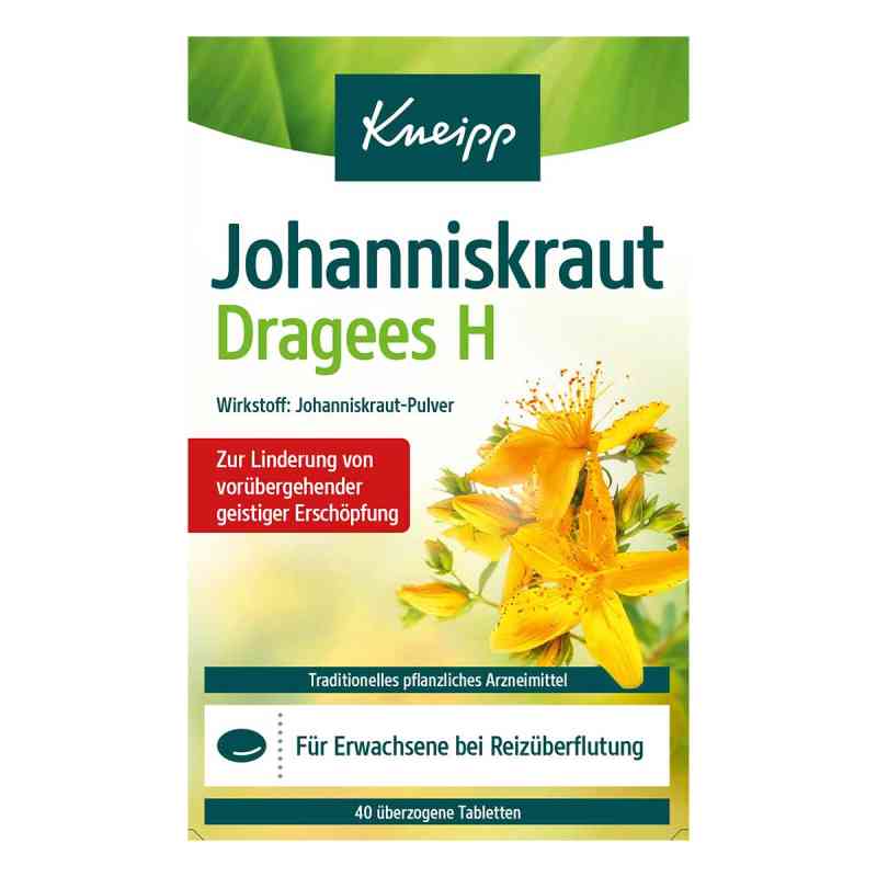 Kneipp Johanniskraut Dragees H 40 stk von Kneipp GmbH PZN 19126235