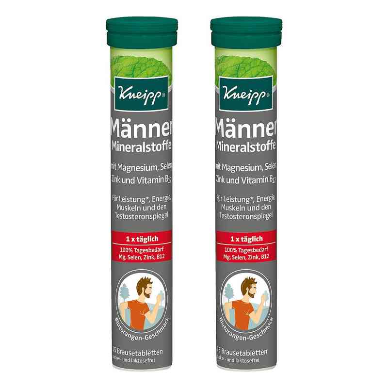 Kneipp Männer Mineralstoffe Brausetabletten 2x15 stk von Kneipp GmbH PZN 08102933