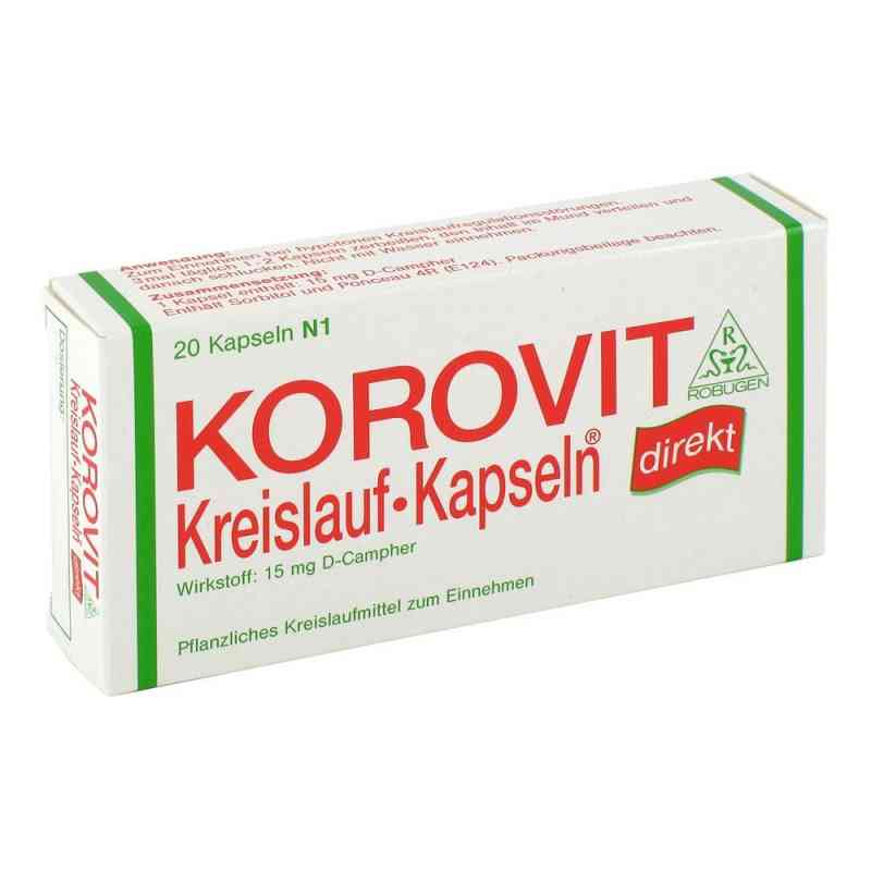 Korovit Kreislauf Kapseln 20 stk von ROBUGEN GmbH Pharmazeutische Fab PZN 05002067