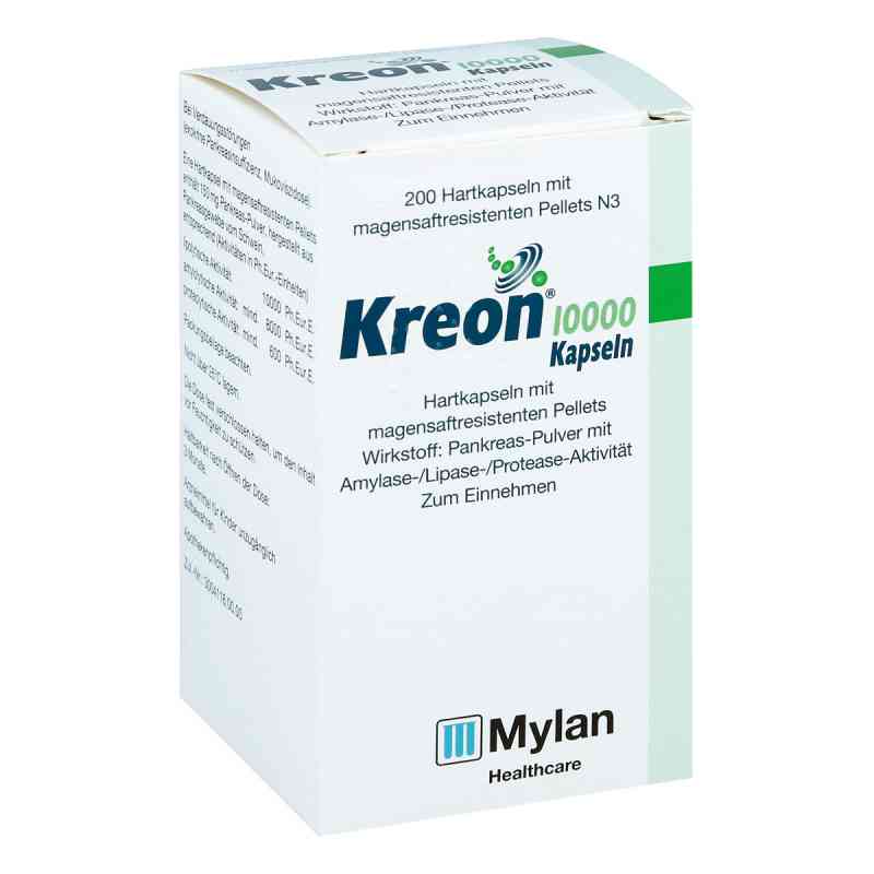 Kreon 10000 200 stk von Mylan Healthcare GmbH PZN 07202913