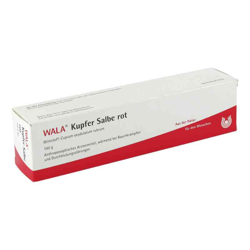 Kupfer Salbe rot 100 g von WALA Heilmittel GmbH PZN 02198377