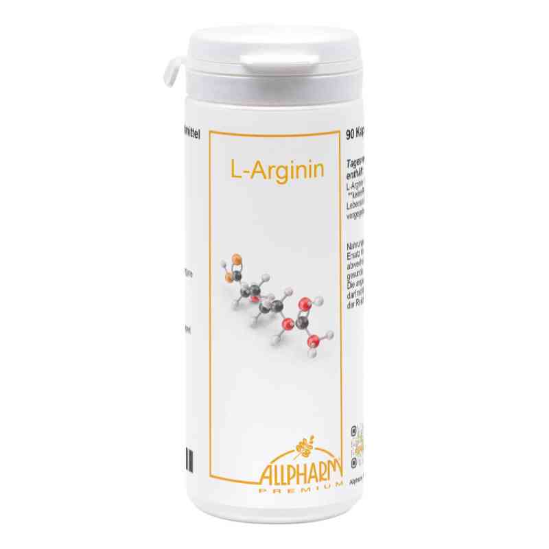 L-Arginin Allpharm Premium Kapseln 90 stk von ALLPHARM Vertriebs GmbH PZN 19512895