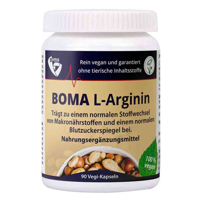 L-arginin Kapseln 90 stk von BOMA Lecithin GmbH PZN 03661297