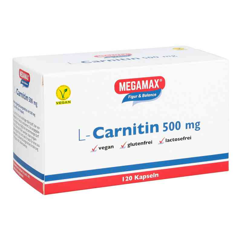 L-carnitin 500 mg Megamax Kapseln 120 stk online kaufen