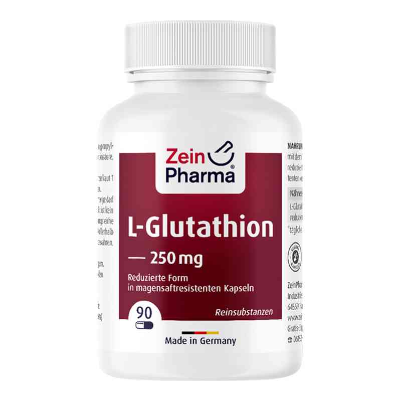 L-glutathion reduziert Kapseln 250 mg 90 stk von Zein Pharma - Germany GmbH PZN 09100312