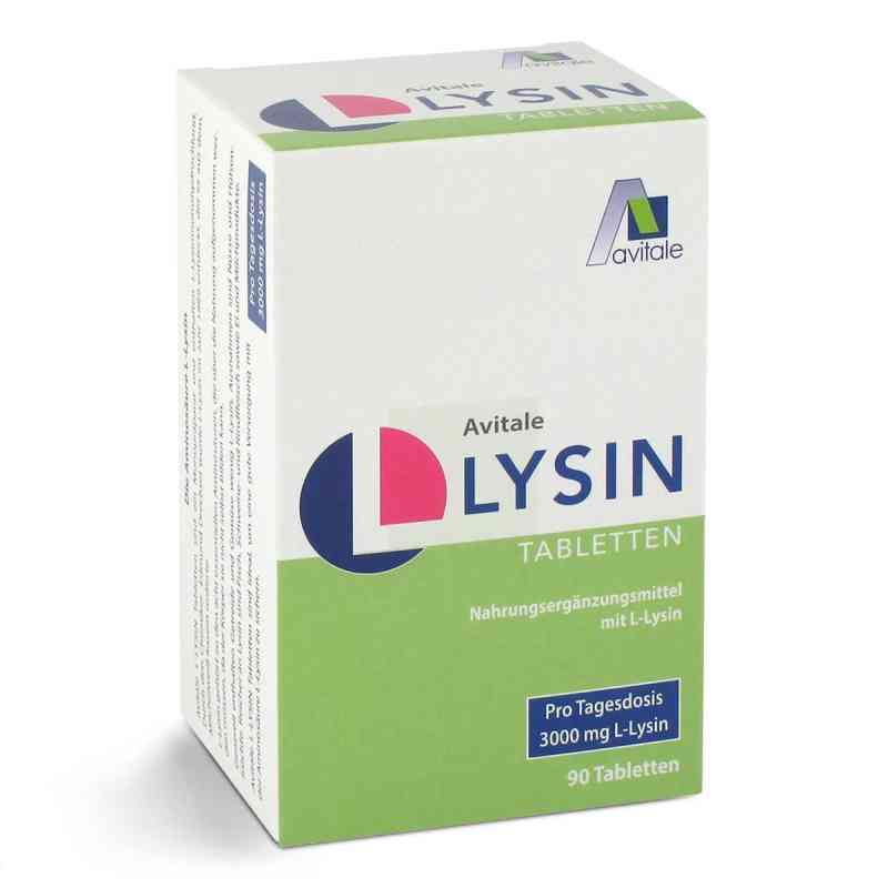 L-lysin Tabletten bei Lippenherpes 750 mg  90 stk von Avitale GmbH PZN 10326139