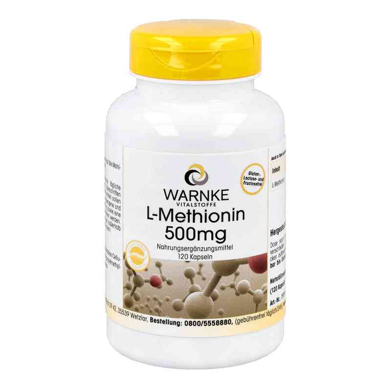 L-Methionin Kapseln 120 stk von Warnke Vitalstoffe GmbH PZN 10827746