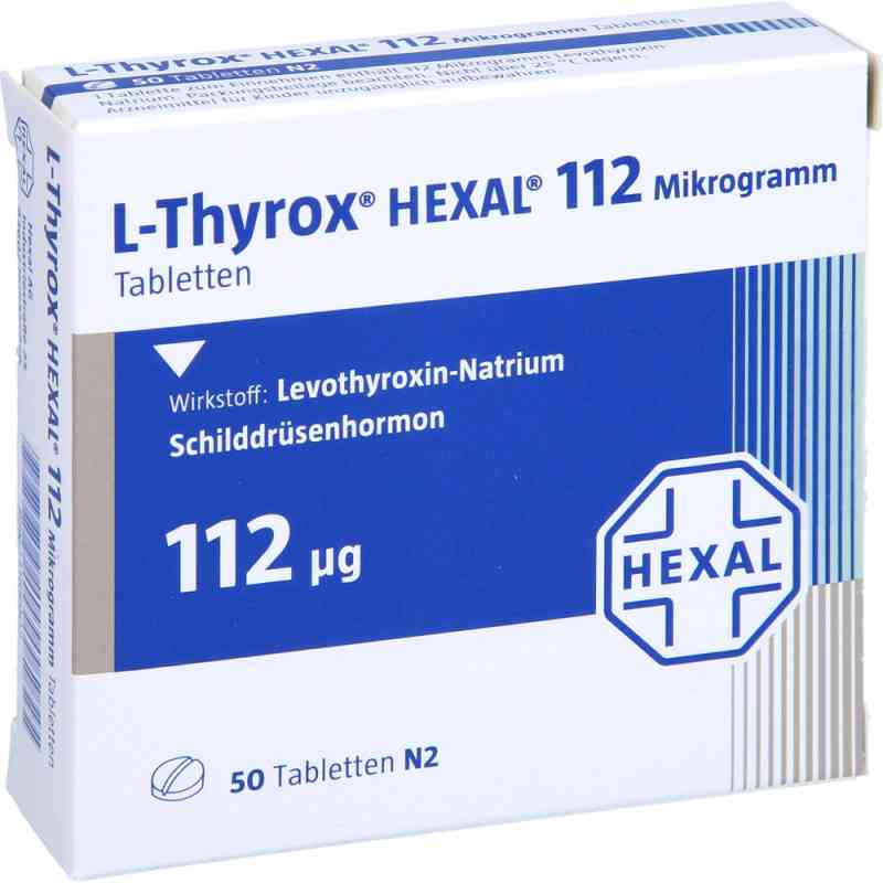 L-thyrox Hexal 112 Mikrogramm Tabletten 50 stk von Hexal AG PZN 13168907