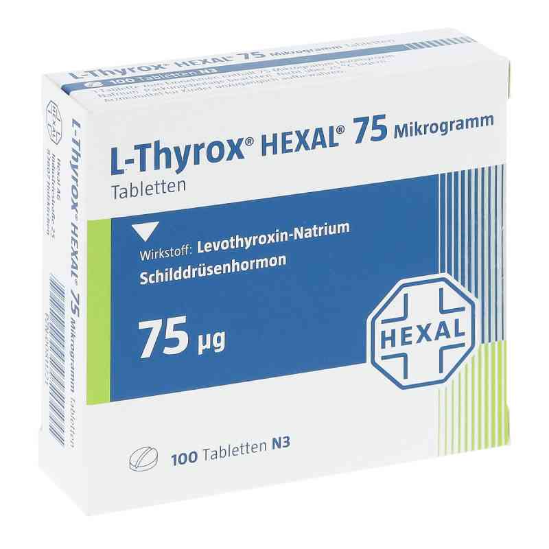 L-Thyrox HEXAL 75μg 100 stk von Hexal AG PZN 00811721