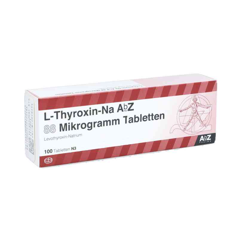 L-Thyroxin-Na AbZ 88 Mikrogramm 100 stk von AbZ Pharma GmbH PZN 08812022