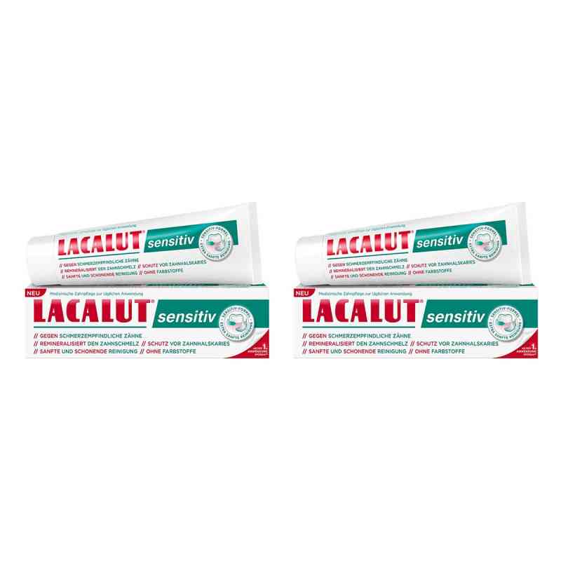 Lacalut Sensitiv Zahncreme 2x75 ml von Dr. Theiss Naturwaren GmbH PZN 08104777