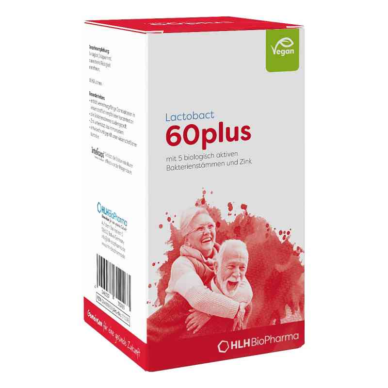 Lactobact 60plus magensaftresistente Kapseln 60 stk von HLH BioPharma GmbH PZN 09489959