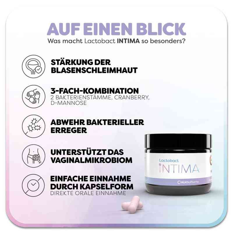 Lactobact INTIMA mit Cranberry, D-Mannose, Milchsäurebakterien 30 stk