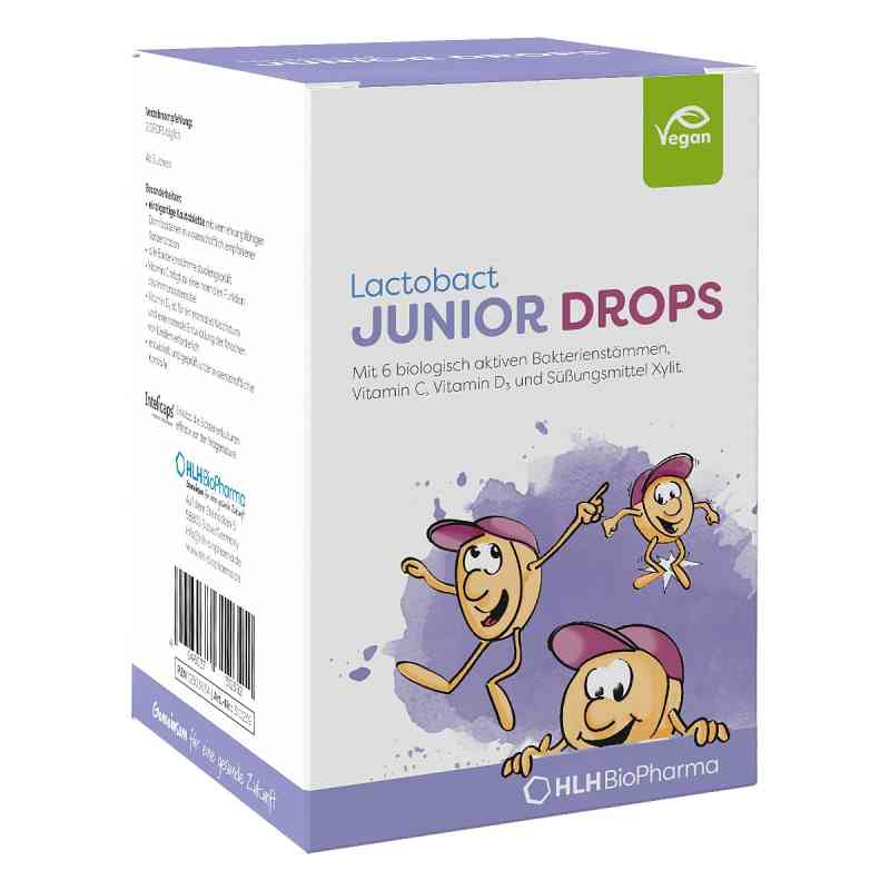Lactobact JUNIOR DROPS Lutschtabletten 180 stk von HLH BioPharma GmbH PZN 12503634