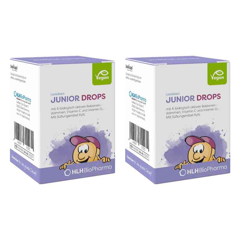 Lactobact JUNIOR DROPS Lutschtabletten 2x60 stk von HLH BioPharma GmbH PZN 08106227