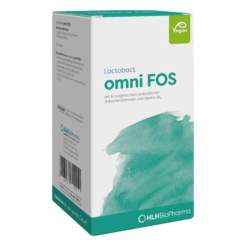 Lactobact omni FOS - Probiotikum mit Vitamin B12 60 stk von HLH BioPharma GmbH PZN 09385102