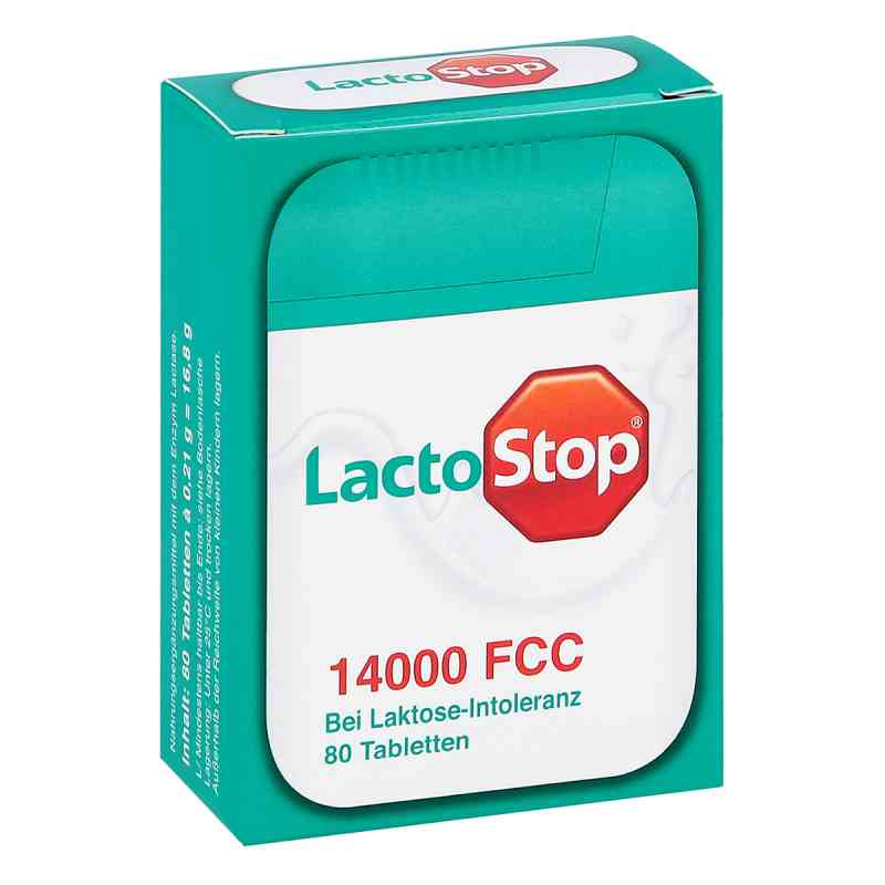 Lactostop 14.000 Fcc Tabletten im Spender 80 stk von Hübner Naturarzneimittel GmbH PZN 09718265