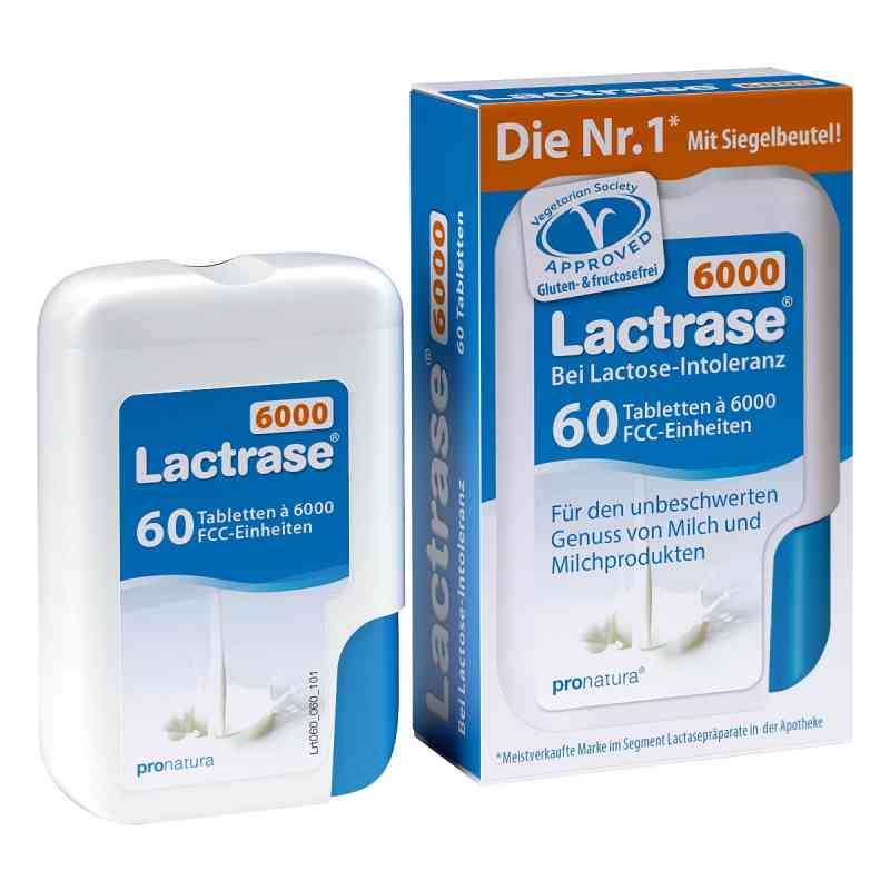 Lactrase 6.000 Fcc Tabletten im Klickspender 60 stk von Pro Natura Gesellschaft für gesunde Ernährung mbH PZN 10950122