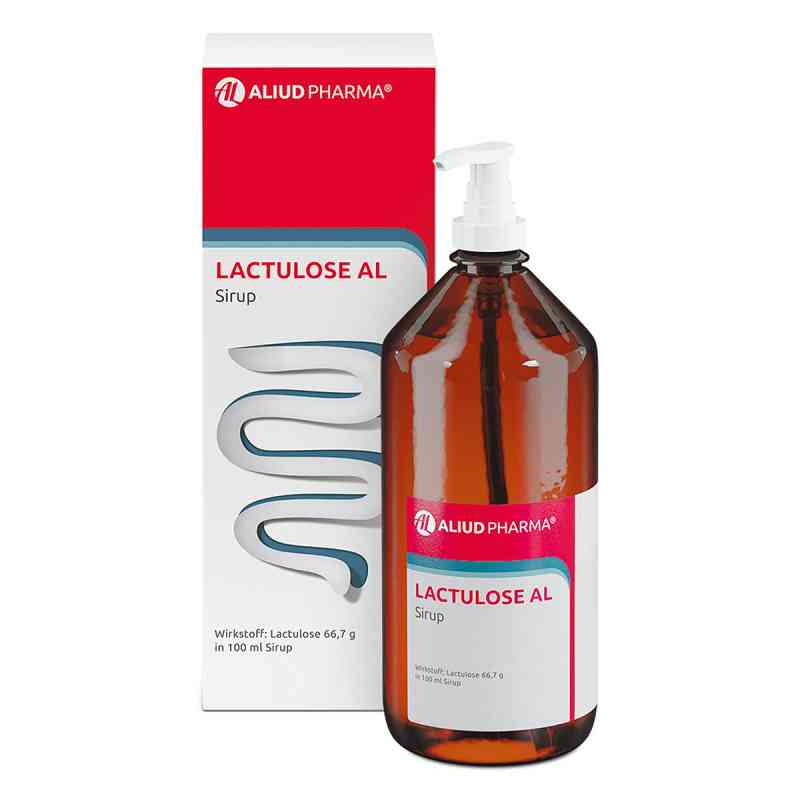 Lactulose AL Sirup bei Verstopfung 1000 ml von ALIUD Pharma GmbH PZN 08423898